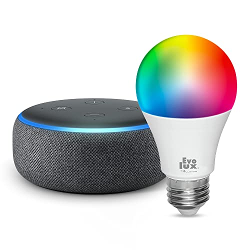 Alexa Echo Dot 5ta Generacion Con Reloj-Bocina Inteligente - Azul