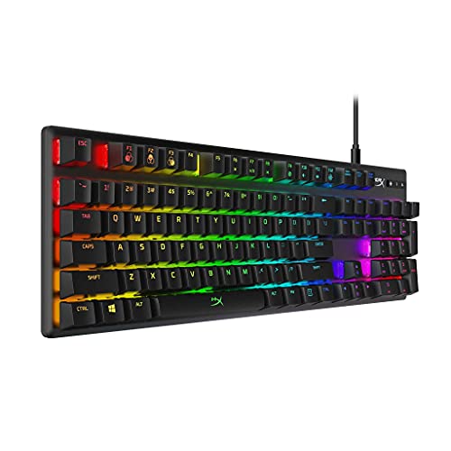 HyperX Alloy Origins - Teclado mecánico para juegos(Reacondicionado)