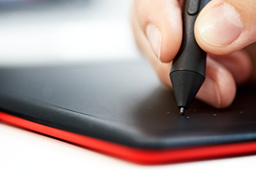Wacom CTL472 Tableta One by Wacom Chica Rojo con Negro