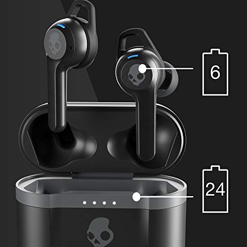 SKULLCANDY Audifonos Inalámbrico Indy EVO True Wireless IN-Ear IN Ear, Negro (True Black), Talla única