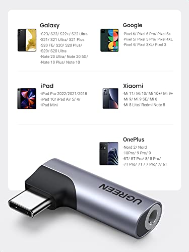 Adaptador Auriculares Usb C Compatible Xiaomi 12 11 10 Pro