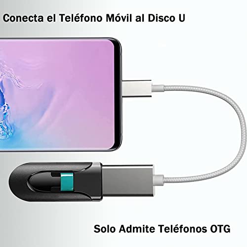 Adaptador de audio USB C a 3,5 mm, adaptador de conector de auriculares USB  tipo C a hembra de 3,5 mm, adaptador de auriculares USB C, adaptador  auxiliar, cable HiFi DAC para