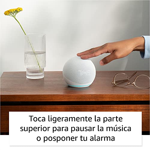 Echo Dot con reloj (5ta generación, modelo 2022)