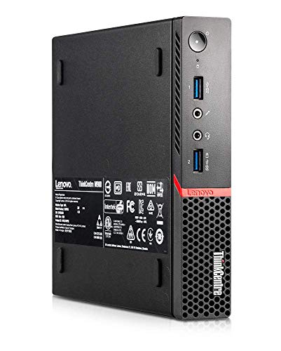 Lenovo ThinkCentre M900 Tiny Desktop, Quad Core i7 6700T 16GB DDR4, disco duro SSD de 512GB, Windows 10 Pro (Reacondicionado)