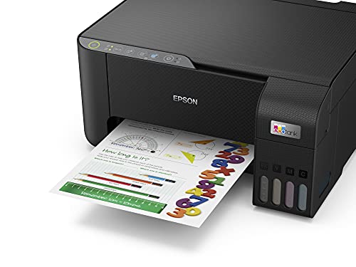 Epson Impresora Multifuncional Ecotank L3250+ con Paquete de 500 Hojas, Impresora Tinta Continua a Color para Hogar, conectividad Wi-Fi Direct