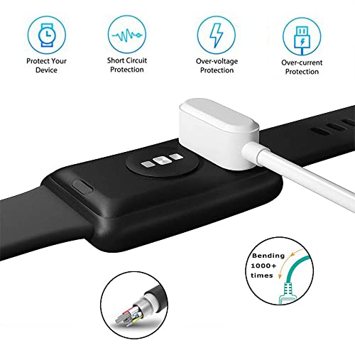USTIYA Cargador para Huawei Watch Fit/Fit 2 y Huawei Band 7 y Honor Band 6 y Honor Band 6 y Huawei Watch Fit Mini y Huawei Watch Kids 4 Pro USB Charging Data