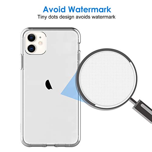 JETech Funda para iPhone 11 (2019) 6,1", Anti-Amarillo Anti-Choques y Anti-Arañazos (HD Clara)