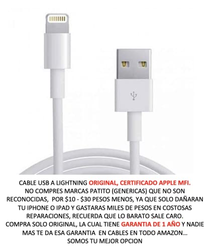 Adaptador Hdmi Para iPhone iPad Certificado Garantía Un Año