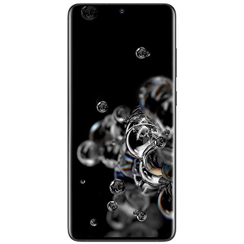 SAMSUNG Galaxy S20 Ultra, 128 GB, Negro cósmico – Completamente Desbloqueado (Renewed)