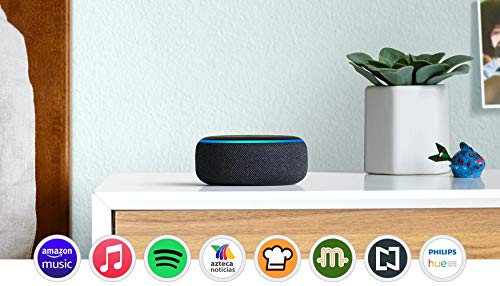 Echo Dot (3ra generación) - Bocina inteligente con Alexa, negro