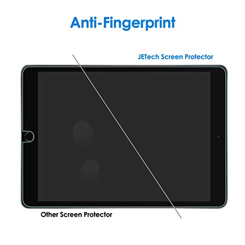 JETech Protector de Pantalla para iPad 9/8/7 (10,2 Pulgadas, 2021/2020/2019 Modelo, 9ª/8ª/7ª Generación), Mica de Cristal Vidrio Templado, 1 Unidades