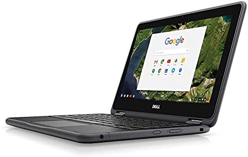 2021 Dell 29,5 cm convertible 2 en 1 pantalla táctil Chromebook, procesador Intel Celeron hasta 2,48 GHz, 4 GB RAM 16 GB SSD, HDMI, Chrome OS, unidad USB SDTK de 16 GB (Reacondicionado)