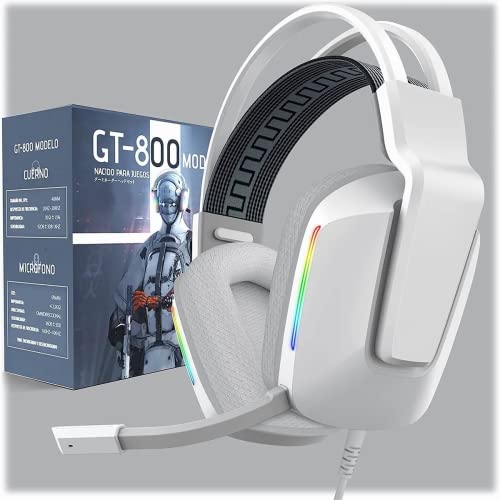 ACTEO Audifonos Gamer, Auriculares con Microfono, Headset Gamer, Auric