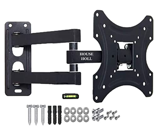 HOUSEHOLL Soporte de TV con Movilidad 3 Brazos para Pantallas de 13" a 42"