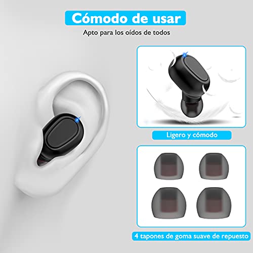 Auriculares inalámbricos Lenovo Smart True, emparejamiento rápido con  interruptor inteligente, auriculares con cancelación activa de ruido y  funda de carga inalámbrica, auriculares de 28 horas de reproducción, 6  micrófonos integrados, Bluetooth, blancos
