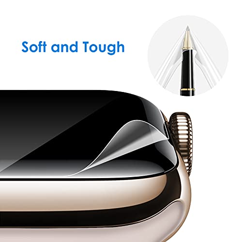 JETech Protector de Pantalla Compatible con Apple Watch SE (2022/2020) /Series 6 5 4 40 mm, Alta Definición, Película de TPU, 3 Unidades