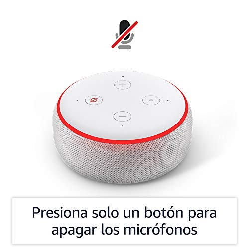 Echo Dot (3ra generación) - Bocina inteligente con Alexa, negro