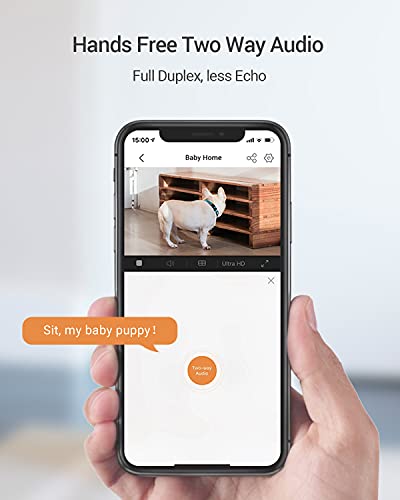 EZVIZ Cámara de Vigilancia WiFi Interior 1080p Cámara IP Domo 360º PTZ, Visión Nocturna, Detección de Movimiento, Audio Bidireccional, Compatible con Alexa y Google, Andriod/iOS, C6N
