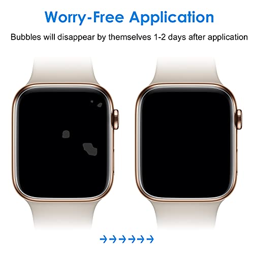 JETech Protector de Pantalla Compatible con Apple Watch SE (2022/2020) /Series 6 5 4 40 mm, Alta Definición, Película de TPU, 3 Unidades