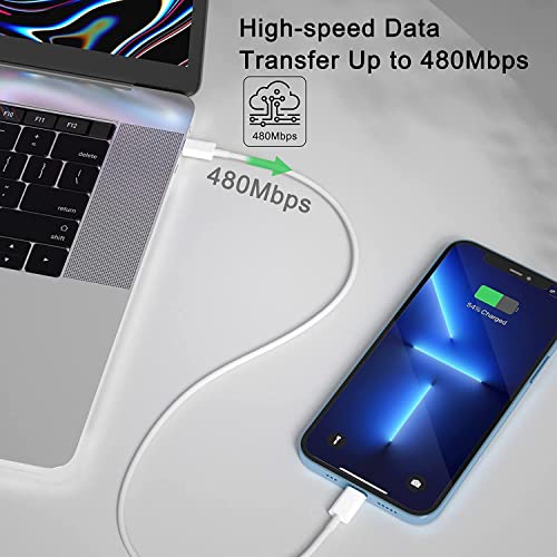 20W Cargador USB C con Cable a Light-ing 1 M, Tipo C Cargador Carga Rapido Power Delivery 3.0 Enchufe USB C Cargador Rápido Adaptador Compatible con Phone 13/12/ SE 2020/11/ X/Pad