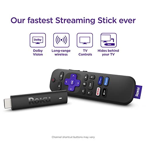 ROKU Streaming Stick 4K  Dispositivo de transmisión 4K/HDR/Dolby Visi