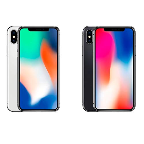 Apple iPhone X, 64GB - Silver (Reacondicionado) : :  Electrónicos