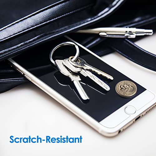 JETech Protector de Pantalla para iPhone 8 Plus y iPhone 7 Plus, Mica de Cristal Vidrio Templado, 2 Unidades
