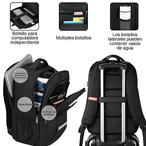 Mochilas Escolares Juveniles Con Cargador Usb Y Auriculares