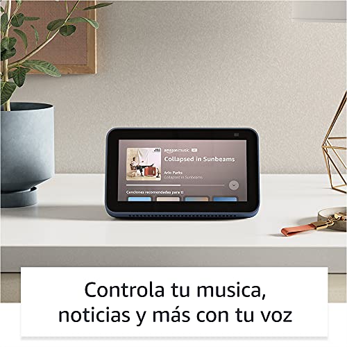  Echo Show 5 completamente nuevo (2da generación, edición 2021), Pantalla inteligente HD Alexa y cámara de 2 MP