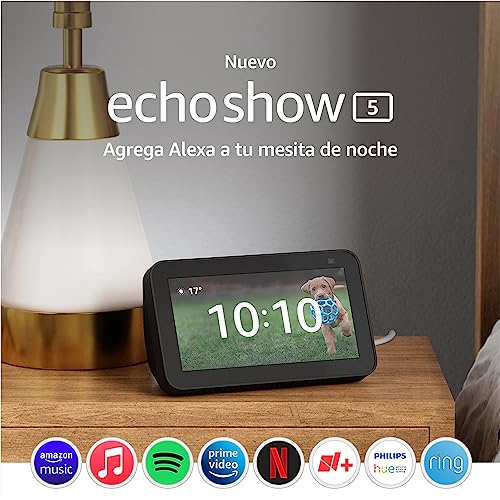 Echo Show 5 (2da generación, edición 2021) - Pantalla inteligente HD c