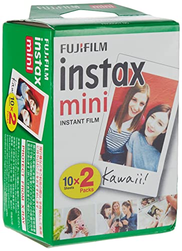instax Película Mini, 2 Pack, Color, Pack of/Paquete de 2