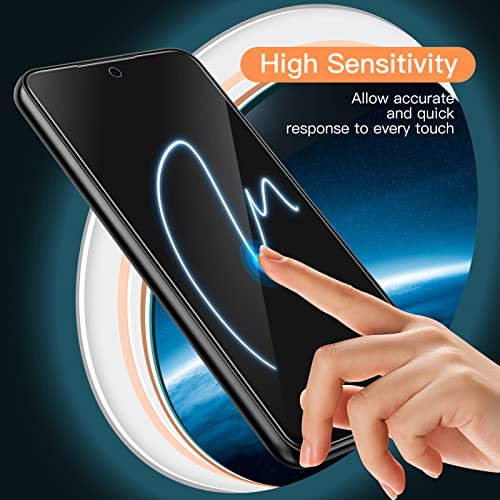 JETech Protector de Pantalla para Samsung Galaxy A54 5G 6.4 Pulgadas, 9H Mica de Cristal Vidrio Templado, Resistente a los Arañazos, HD Transparente, 3 Unidades