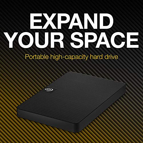 Seagate Unidad de Disco Duro Externo portátil de 2 TB - USB 3.0 de 2,5 Pulgadas para Mac y PC con Servicios de Rescate (STKM2000400)
