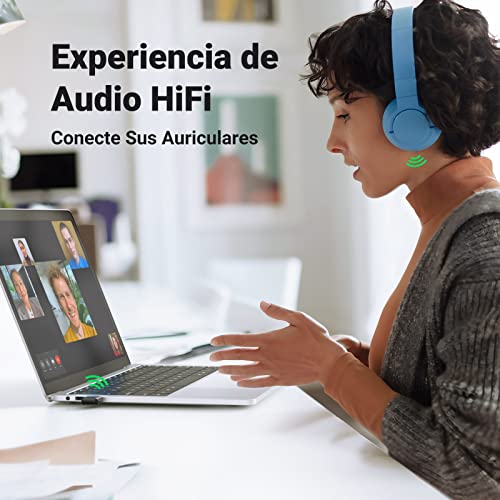 UGREEN USB Adaptador Bluetooth 5.3, Adaptador USB Bluetooth 5.3 para PC, Dongle Bluetooth Inalámbrico, Plug y Play para Windows 11/10/8.1 Auricular Ratón Teclado Impresora Altavoz Xbox PS5