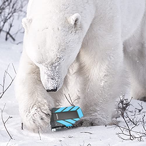 ADATA Disco Duro Externo HDD HD710P, 2 TB,Resistente a golpes,agua y polvo, certificación grado militar, Color Negro