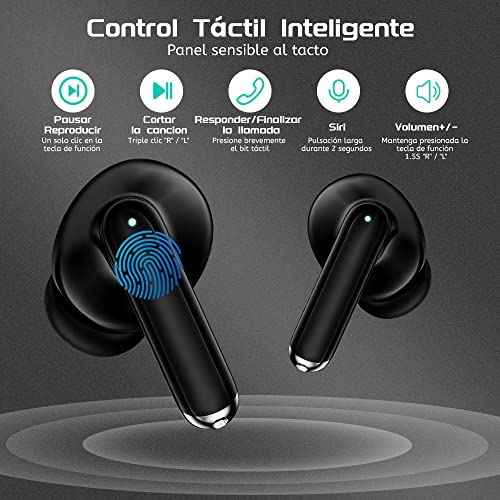 Audifonos Inalambricos Bluetooth 5.2, Audifonos Bluetooth（Reducción de