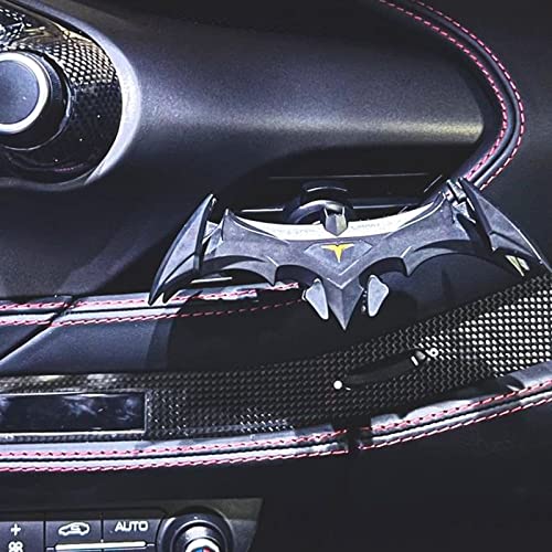 RFSRZ Soporte para teléfono de murciélago para coche, montaje de murciélago de ventilación de coche, accesorios de coche geniales para hombres, soporte universal para teléfono celular, decoraciones de murciélago, coleccionables, bloqueo automático de grav