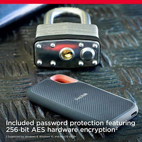 SanDisk SDSSDE61-1T00-G25 - Unidad de Estado sólido Externa de 1 TB de 1050 MB/s - USB-C, USB 3.2 Gen 2