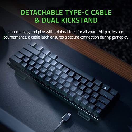 Razer Huntsman Mini 60% Teclado Gaming Teclado Negro clásico (Reacondicionado)