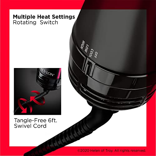 REVLON Salon One-Step Secador y Voluminizador, Negro