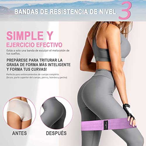 Banda elástica de goma de látex para Yoga, expansor de pecho para Fitness,  Pilates, gimnasio en