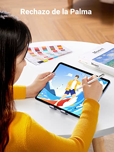 UGREEN Pencil iPad, Pluma Lápiz para iPad con Enlace Magnética, Stylus Universal 1ª y 2ª Generación, Sensible a la Inclinación, Compatible con iPad 2018-2022, como iPad Pro, iPad, iPad Air, iPad Mini