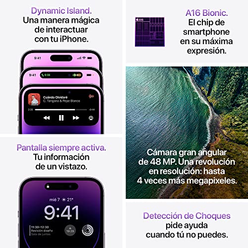 Apple iPhone 14 Pro MAX 128 GB Morado Oscuro