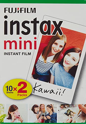 instax Película Mini, 2 Pack, Color, Pack of/Paquete de 2