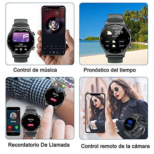 Pulsera inteligente de actividad física con pulsómetro y Bluetooth