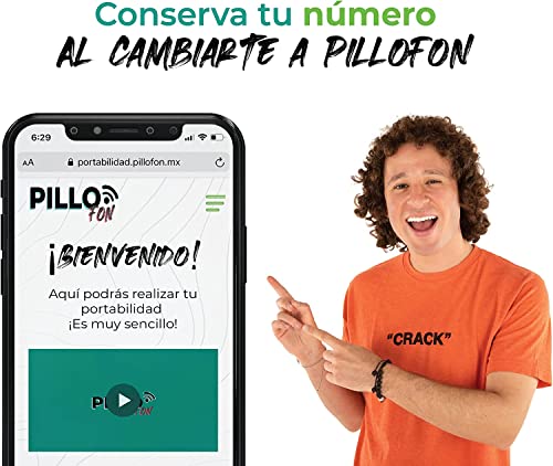 PilloFon eSIM Virtual Recargable con 7 Días de Servicio