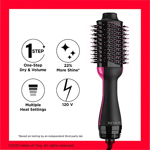 REVLON Salon One-Step Secador y Voluminizador, Negro