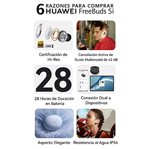 Audífonos Bluetooth Huawei Freebuds 5i Azul