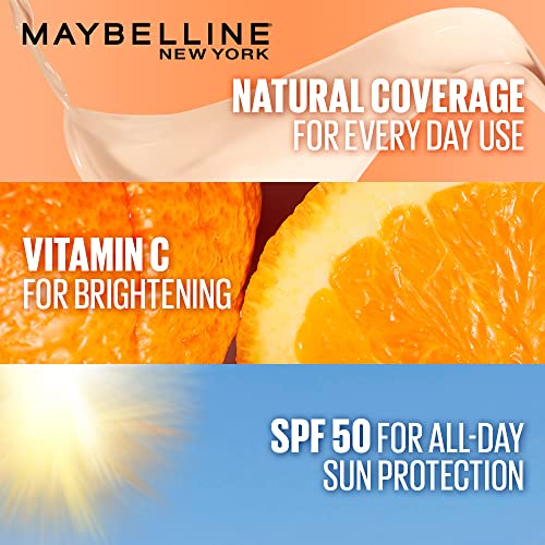 Base de maquillaje Fit Me Fresh Tint con Vitamina C, 05 Maybelline NY