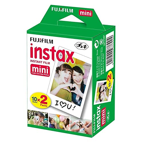 instax Película Mini, 2 Pack, Color, Pack of/Paquete de 2